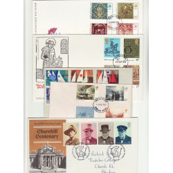 1970's Bulk Buy x25 CHEAP First Day Covers (83078)