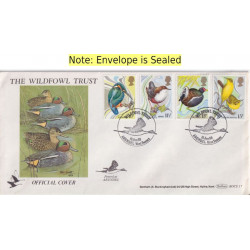 1980 The Wildfowl Trust Birds FDC (91628)