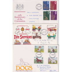 1970's GB First Day Covers x 5 (91648)
