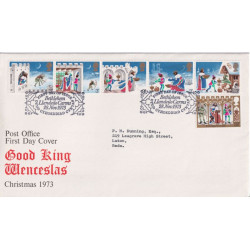 1973-11-28 Christmas Stamps Bethlehem FDC (91655)
