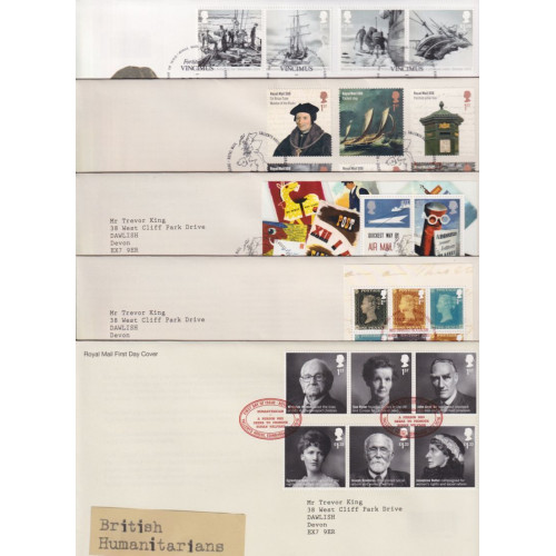 2016 First Day Covers x 24 T/House FDC (91675) 2016 First Day Covers x 24 T/House FDC (91675)