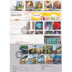 2015 First Day Covers x 23 T/House FDC (91677)