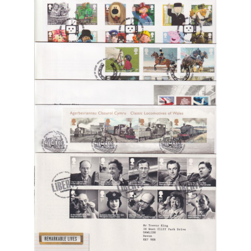 2014 First Day Covers x 19 T/House FDC (91679)