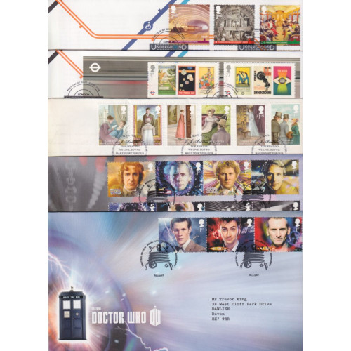 2013 First Day Covers x 23 T/House FDC (91680)