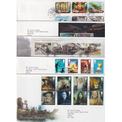 2011 First Day Covers x 25 T/House FDC (91682)