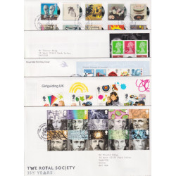 2010 First Day Covers x 25 T/House FDC (91683)