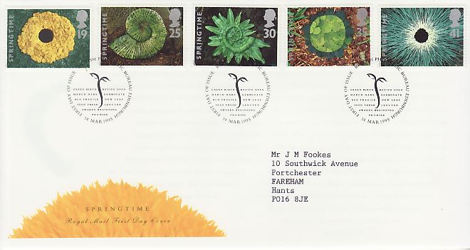 Springtime First Day Cover