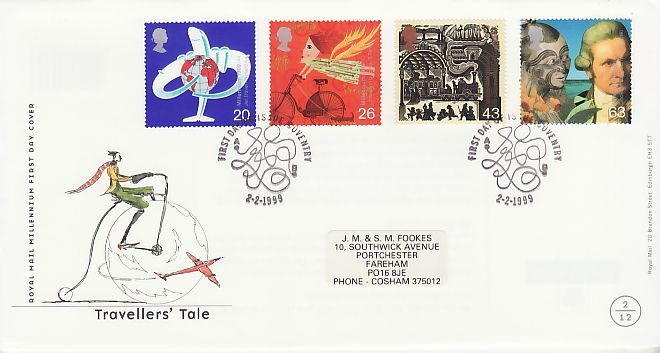 Travellers Tale First Day Cover