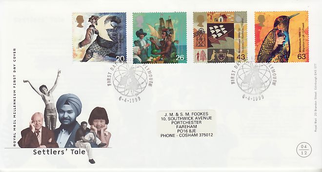 Settlers Tale First Day Cover