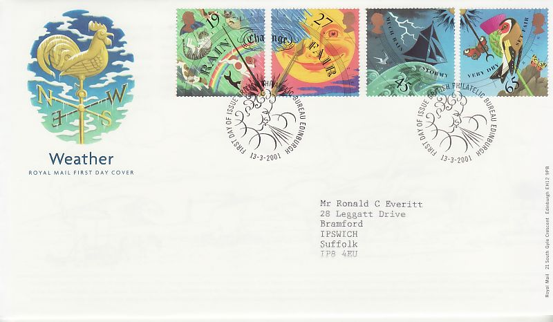 Weather First Day Cover