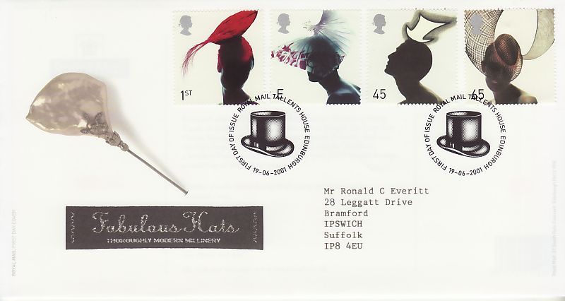 Hats First Day Cover