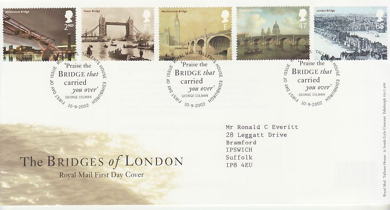 Bridges of London First Day Cover