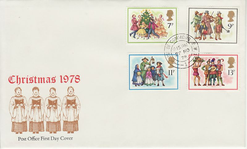 Christmas First Day Cover
