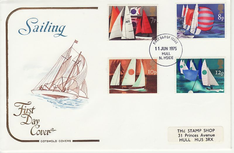 Sailing First Day Cover