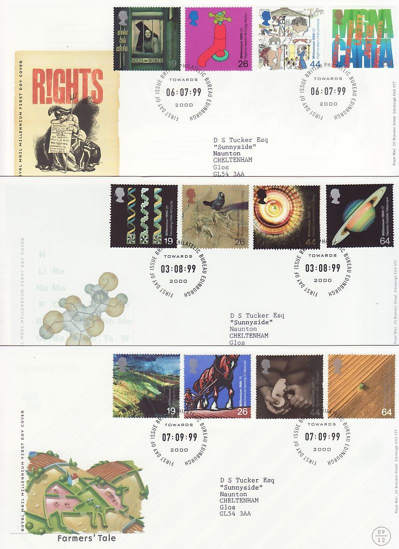 1999 First Day Cover