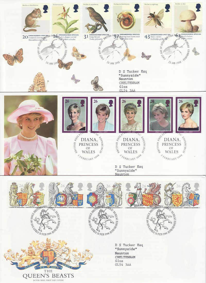 1998 First Day Cover