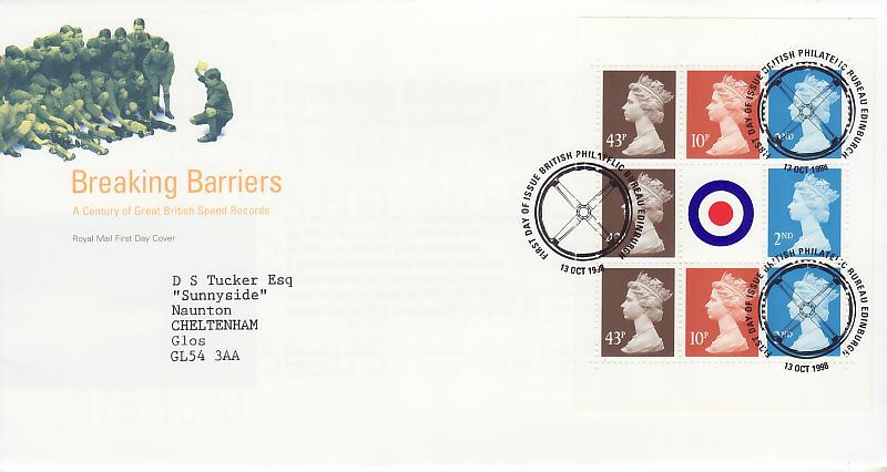 Booklet Definitive First Day Cover